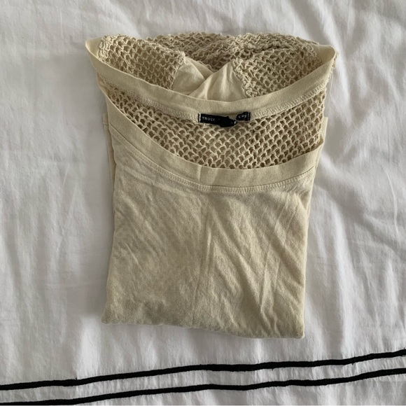 Truly Madly Deeply Crochet Tee - Picture 4 of 6